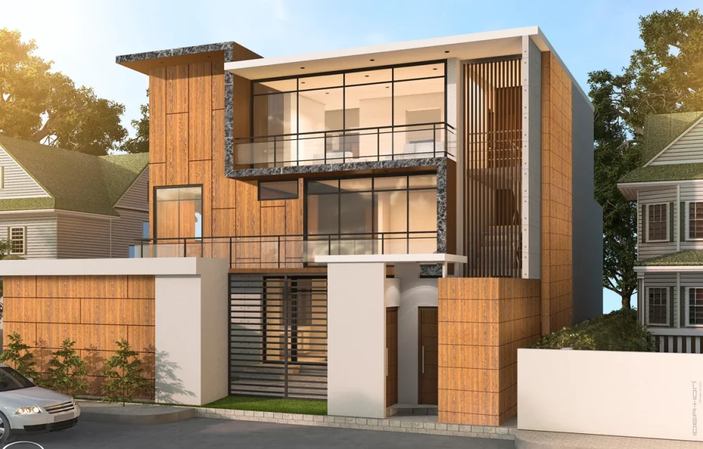 wooden acp sheet texture exterior cladding
