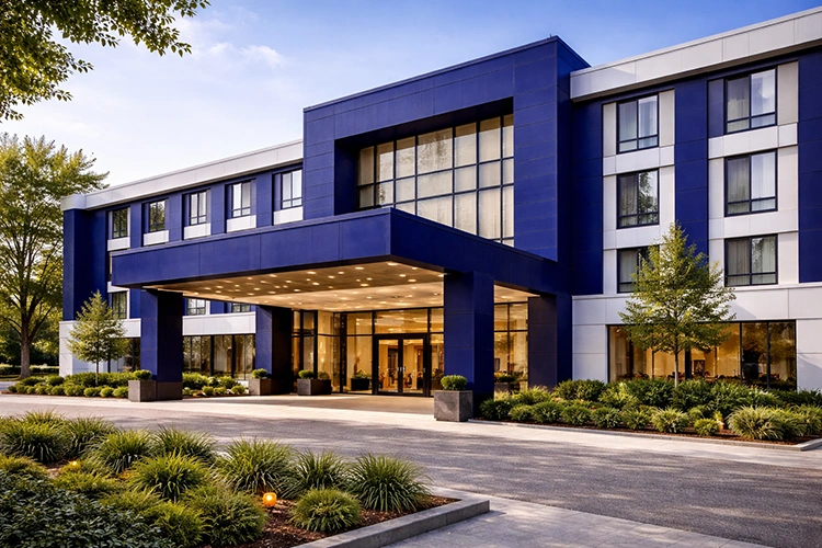 Blue ACP Sheet for Building Facades & Signage | Get Quote | MAPL